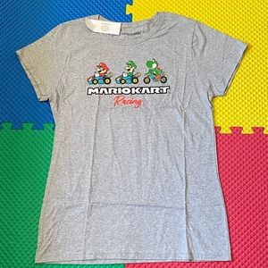 Girl clothes Super Mario Mario Kart Racing T-shirt